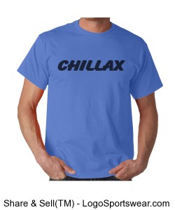 CHILLAX t-shirt Design Zoom